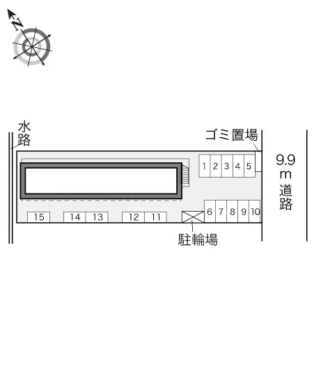 ★手数料０円★沼津市大諏訪　月極駐車場（LP）